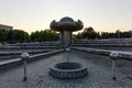 Fountain in Freedom Square, Bratislava Royalty Free Stock Photo