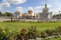 Fountain Friendship of Nations--VDNKH All-Russia Exhibition Centre, Moscow, Russia Royalty Free Stock Photo