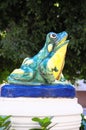 Fountain Frog Royalty Free Stock Photo