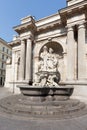 Fountain in front of Albertina, Vienna