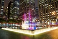 Fountain in front of Radio City