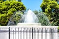 The fountain in front of Zappeion building, Athens