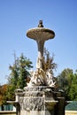 Fountain of the Galapaogs or Fountain of Isabel II in the gardens of the Parque del Retiro in Madrid. Spain. Europe. September 18, Royalty Free Stock Photo