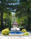 Fountain garden Royalty Free Stock Photo