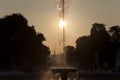 Fountain in the garden of Tulleries, Paris