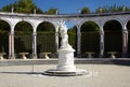 Fountain garden in the Versailles Royalty Free Stock Photo