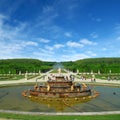 Fountain in the garden of Versailles Royalty Free Stock Photo