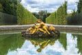 Fountain in the gardens of the Versailles Palace Royalty Free Stock Photo