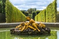 Fountain in the gardens of the Versailles Palace Royalty Free Stock Photo