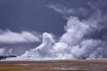 FOUNTAIN GEYSER ERUPTS