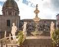 Fountain of Goddess Diana, Palermo Royalty Free Stock Photo