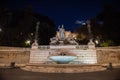 Fountain of the Goddess of Rome in Rome, Italy