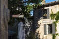 Fountain in Gordes ( France ) Royalty Free Stock Photo