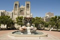 Fountain and Grace Cathedral
