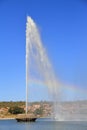 Fountain Hills, Arizona - Fountain with Rainbow Royalty Free Stock Photo