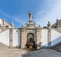 Fountain of Hope at Three Virtues Stairway at Sanctuary of Bom Jesus do Monte - Braga, Portugal