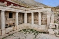 Fountain house Sagalassos archaeological site in southwestern Turkey Royalty Free Stock Photo