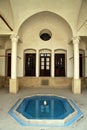 Fountain inside mansion Royalty Free Stock Photo