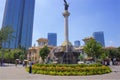 Fountain in Italian district in Tianjin city, China