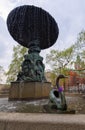 Fountain by J. P. Molin in Stockholm, Sweden