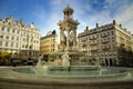 Fountain at Jacobin's place