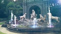 Fountain with jean de la Fontaine