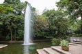 Fountain at the Kowloon Park in Hong Kong