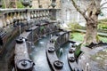 Fountain Of The Lamps Detail Villa Lante Italy Royalty Free Stock Photo