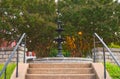 Fountain at Libby Hill Park in Richmond, Virginia Royalty Free Stock Photo