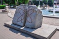 Fountain of life in Zaporozhye, Ukraine