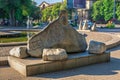 Fountain of life in Zaporozhye, Ukraine