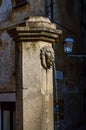 The fountain with lion