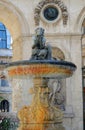 Fountain in Lyon, France