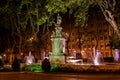 Fountain in Madrid Royalty Free Stock Photo