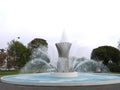 Fountain in the Magic Water Circuit in Lima, Peru Royalty Free Stock Photo