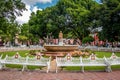 Fountain and main plaza - Valladolid, Mexico