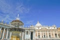 The fountain in the main square in front of the residence of the