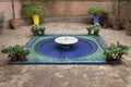 Fountain in the Majorelle gardens