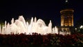 Fountain in mannheim - Germany Royalty Free Stock Photo