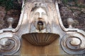 Fountain Mask in Rome, Italy