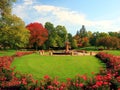 Fountain in Minneapolis Park Royalty Free Stock Photo