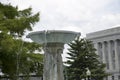 Fountain and Missouri State Capitol Jefferson MO