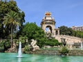 Fountain Monumental in Park Ciutadella, in Barcelona