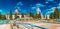 Fountain . Moscow,ENEA Royalty Free Stock Photo