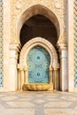 Fountain at the mosque Hassan second, Casablanca, Morocco