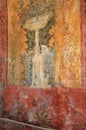 Fountain mural in the Roman Villa Poppaea, Italy