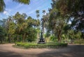 Fountain of the Muses at Jardim Botanico Botanical Garden - Rio de Janeiro, Brazil Royalty Free Stock Photo