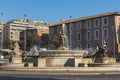 The Fountain of the Naiads on Piazza della Repubblica