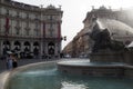 Fountain of the Naiads in Piazza della Repubblica in Rome, Italy Royalty Free Stock Photo