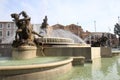 The Roman Fountain of the Naiads, Italy Royalty Free Stock Photo